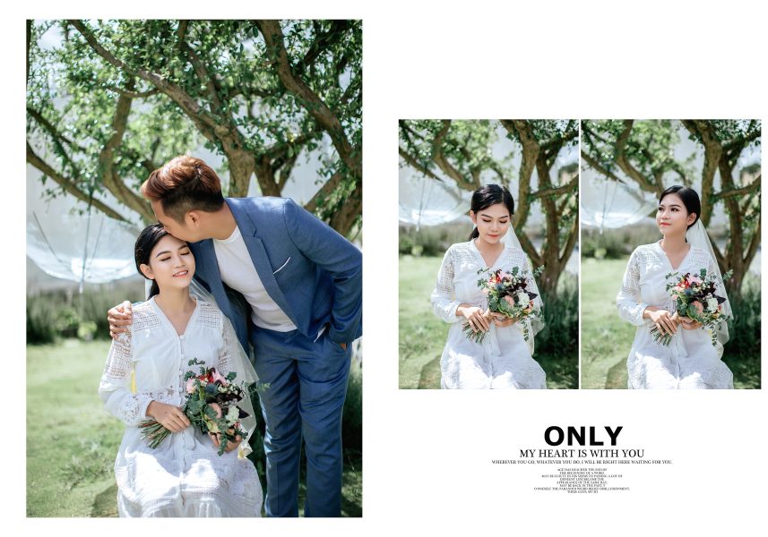 Chụp ảnh cưới ngoại cảnh Đà Lạt - Cam Ranh