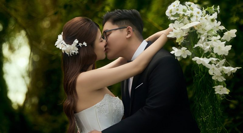 Chụp hình cưới tại kkhu từng cổ tích Cam Lâm